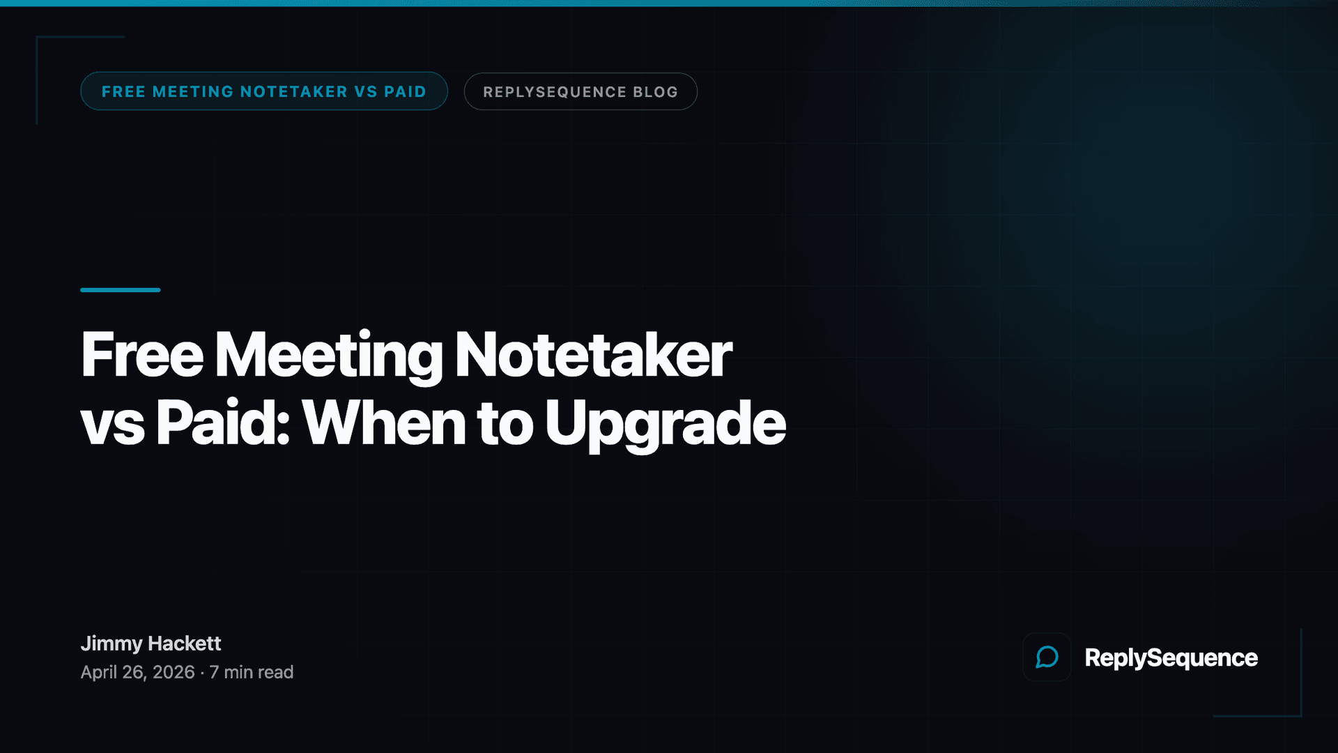 Free Meeting Notetaker vs Paid: When to Upgrade