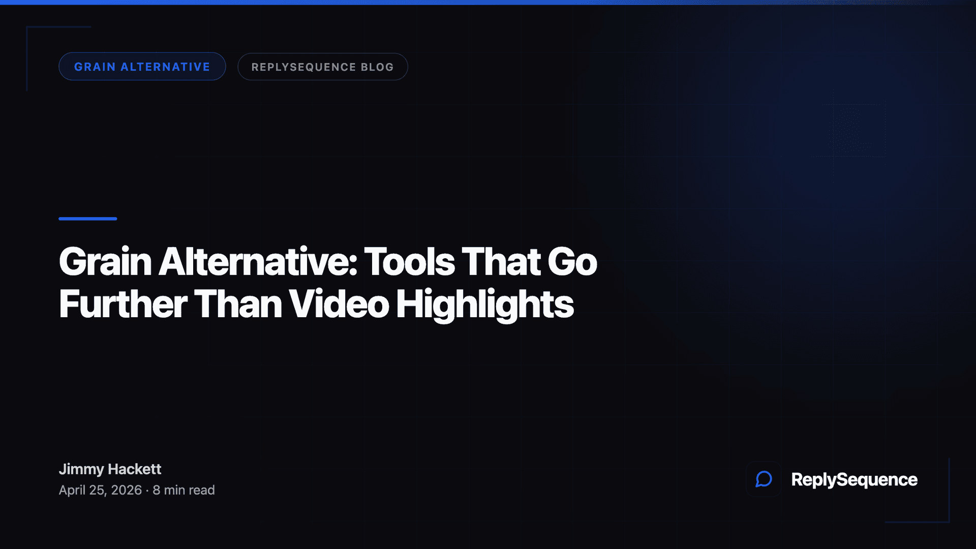 Grain Alternatives That Go Beyond Video Clips