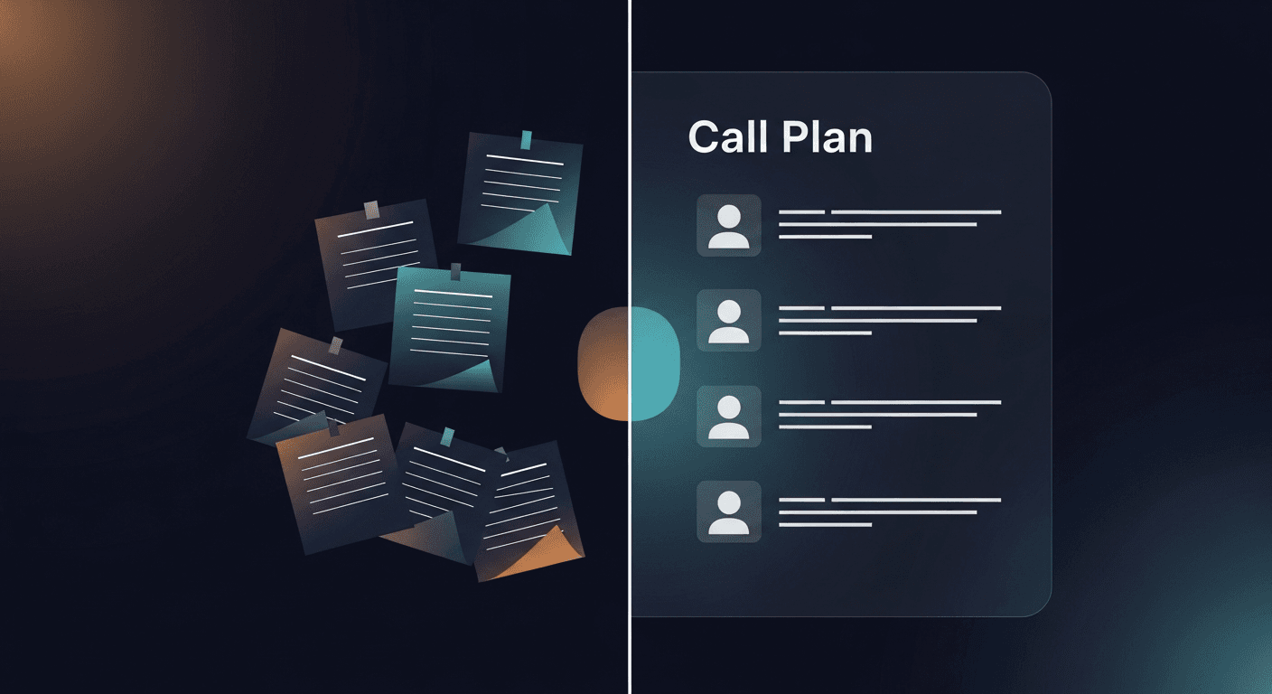 Plan the Perfect Follow-Up Call From Notes