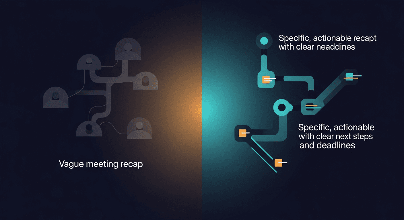 Sales Meeting Recap Best Practices