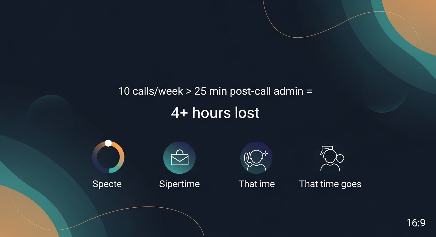 A simple time-cost breakdown graphic — 