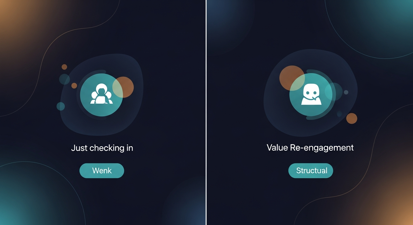 Side-by-side comparison of a weak 